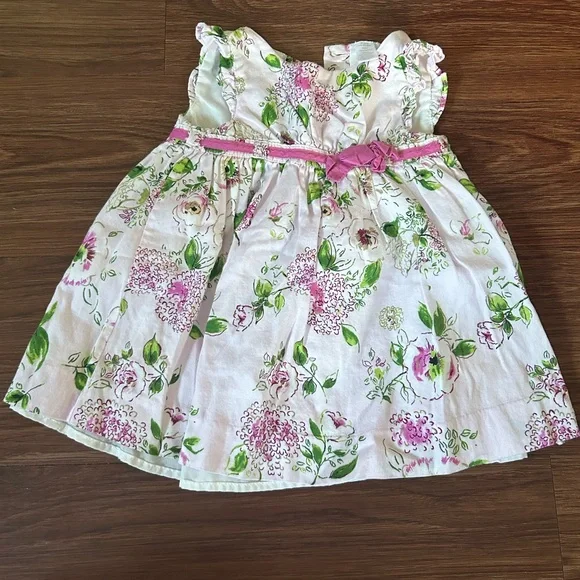 3 Baby Girl Dresses | 12 months - Picture 2 of 3